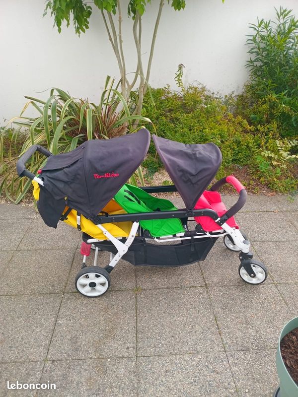 Familidoo Lidoo Poussette 10 Places Poussette Triple Familidoo