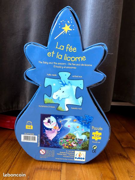 Puzzle "La fée et la licorne" (image 2)