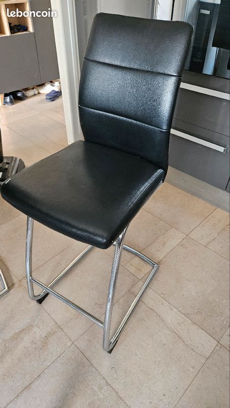 Chaise haute pour cuisine ou bar (image 1)