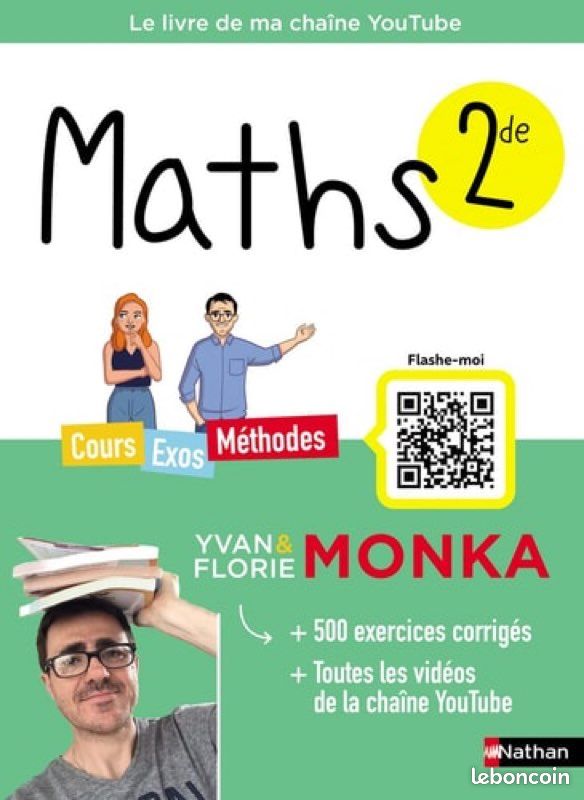 Yvan Monka Maths 2nde (image 1)