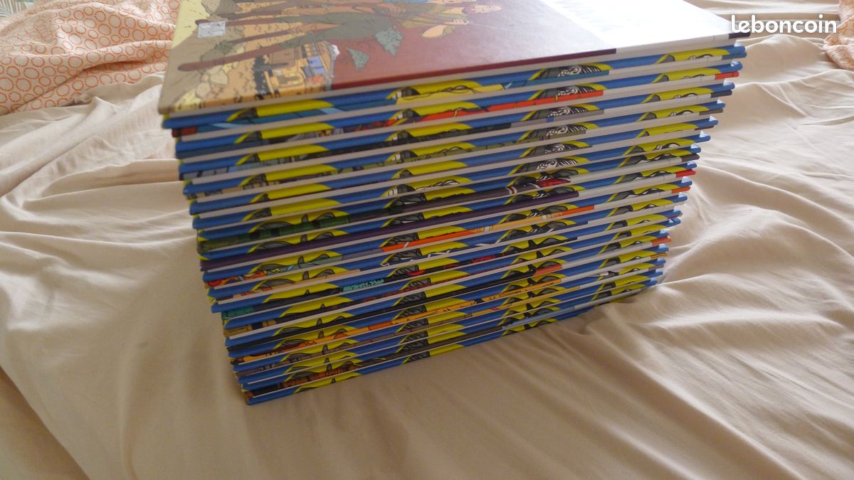 Intégrale E P. Jacobs (Blake et Mortimer) luxe, au dos toilé - 18 albums - Neuf (image 3)