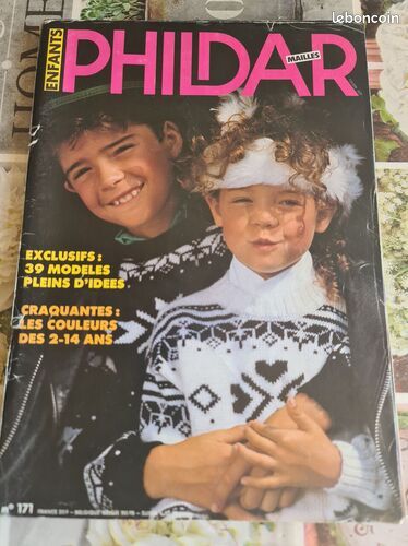 [Livre] Enfants Phildar Mailles - Bon état (image 1)