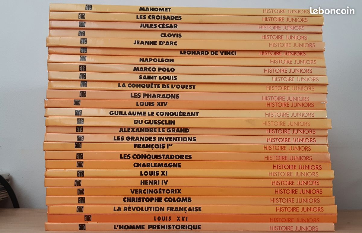 26 livres "histoire juniors" (image 2)