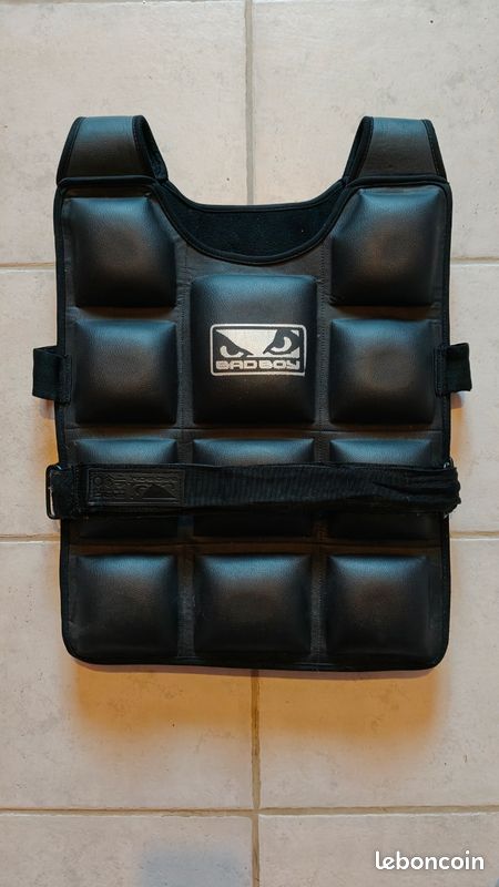 Gilet Lesté Ronin 30 Lbs (22 Poches) - Noir, Oxford - Fitness & Musculation