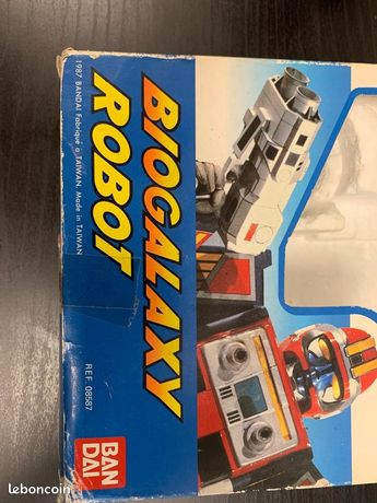 Maskman Bioman2 Biogalaxy Robot Bandai 1987 avec boite