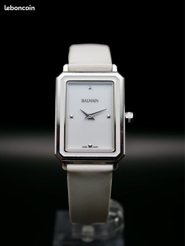 Montre Balmain blanche Femme modèle Eirini réf full