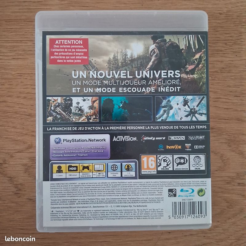 COD Ghosts PS3 (image 2)