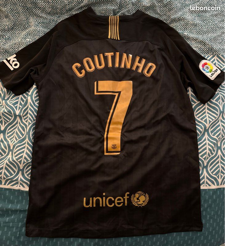 Flocage Coutinho – Numéro Et Nom – Neuf Sous Emballage