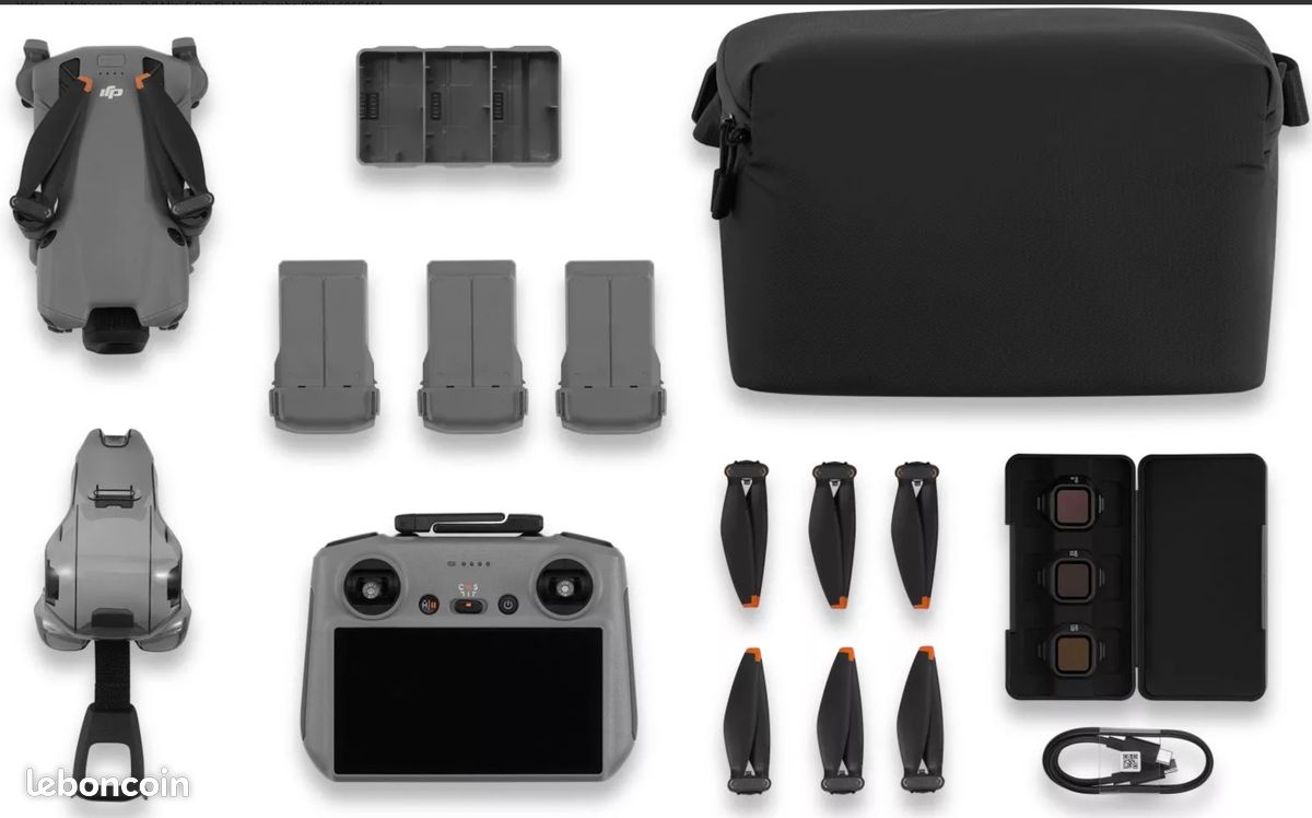 Drone dji Mini 5 pro FLY MORE COMBO RC2 (avec écran) sous garantie avec ...
