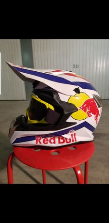 casque de motocross Red Bull