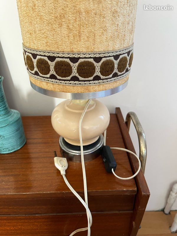 Lampe vintage année 70 rétro mid century (image 19)