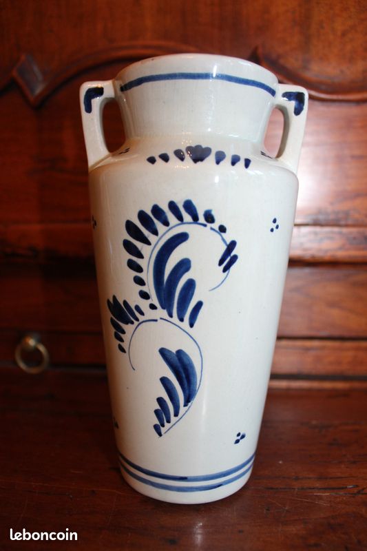 Vase et petite coupe signes delf (image 2)