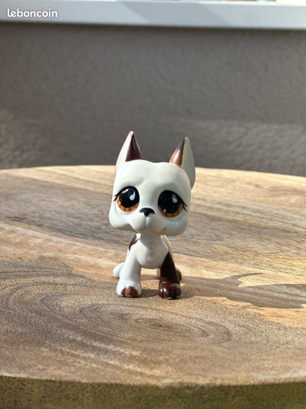 Littlest Petshop Pet Shop Lps Chien Danois 1647