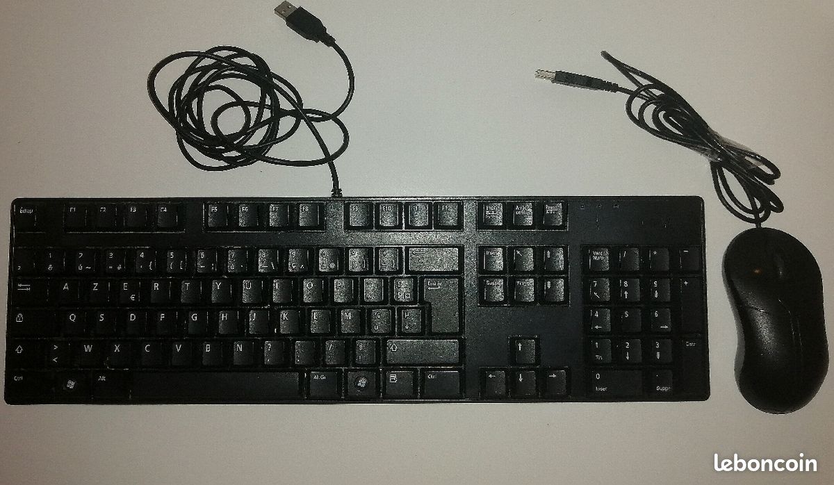 Clavier et souris DELL (image 1)