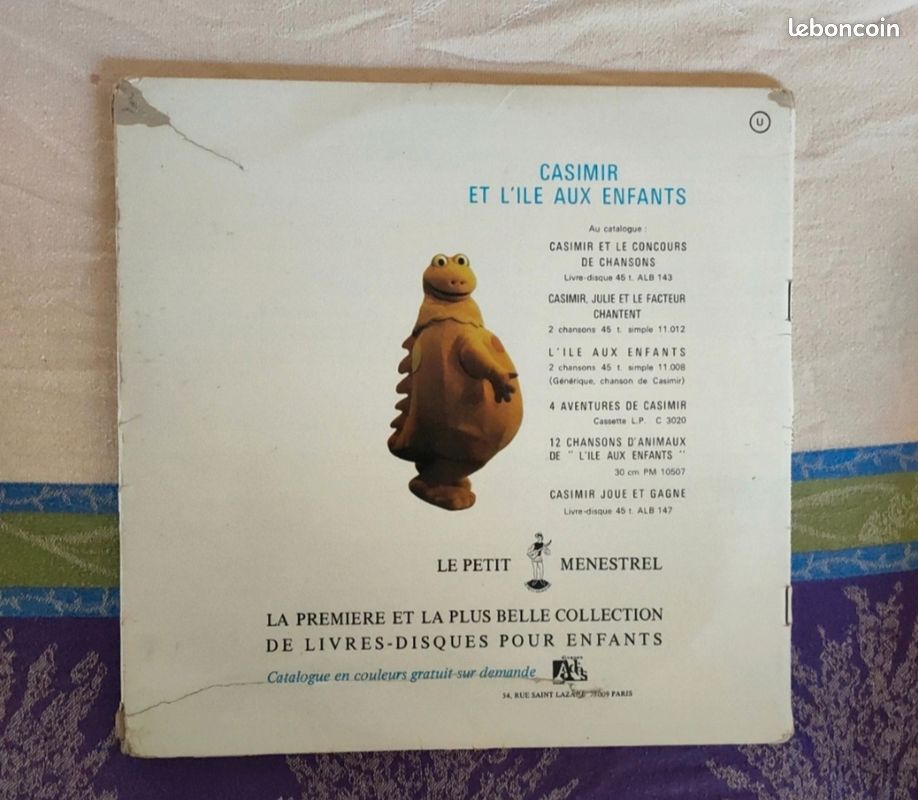 Gloubi boulga (par Casimir et l'Île aux Enfants) - fiche chanson - B&M