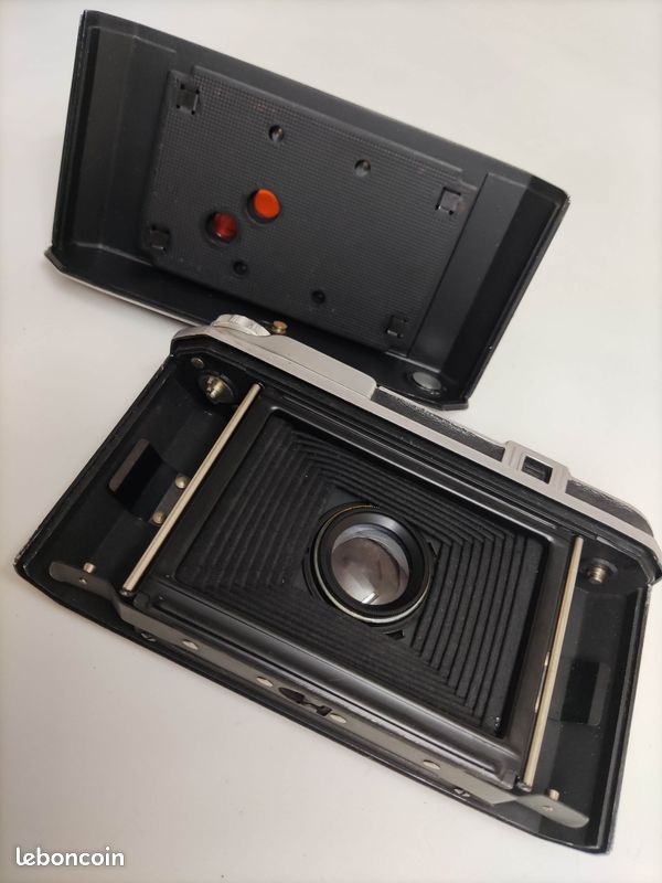 Appareil Photo Argentique Rex Berthiot – 75 Mm F/4.5 – Années 50 Avec Étui