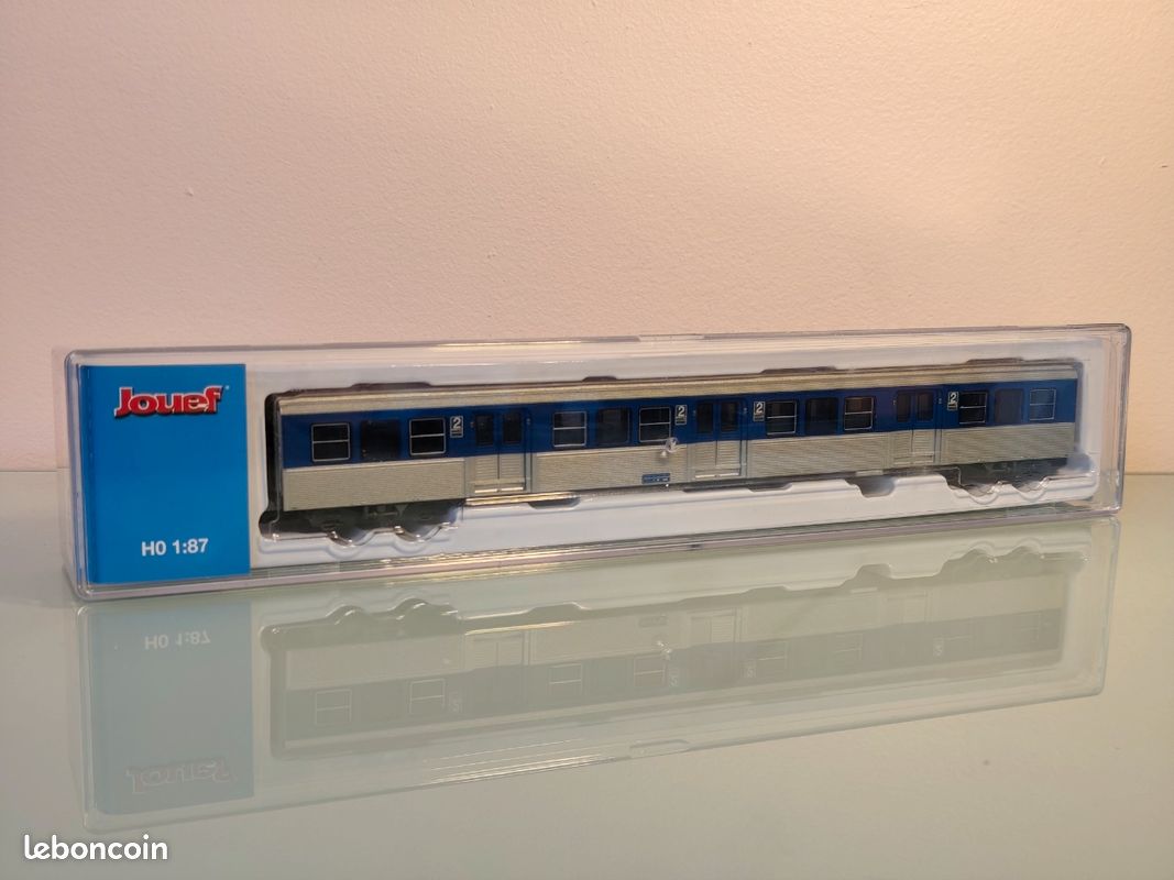 Voiture Voyageurs SNCF Jouef HJ4153 – RIB 70 – Échelle HO – Neuve En Boîte