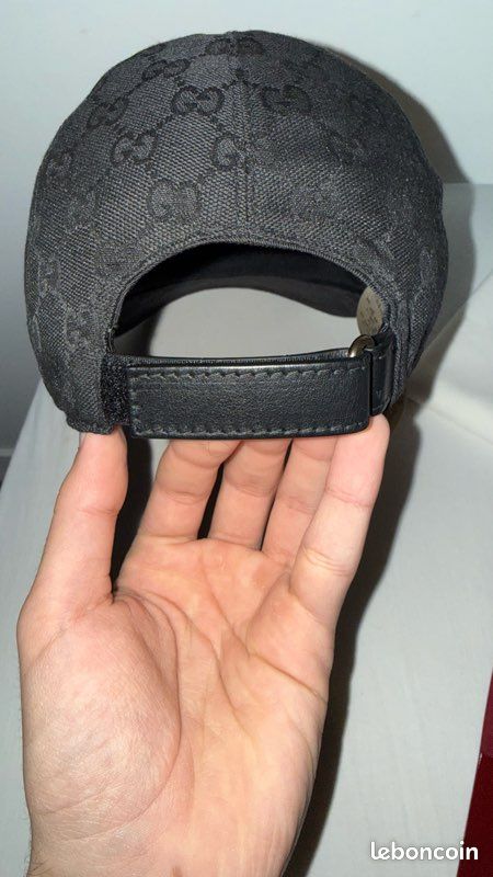 Casquette Gucci noir (image 8)