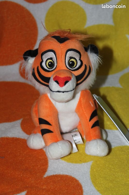 Peluche le tigre RAJAH bébé Disney neuve -Aladdin Jeux