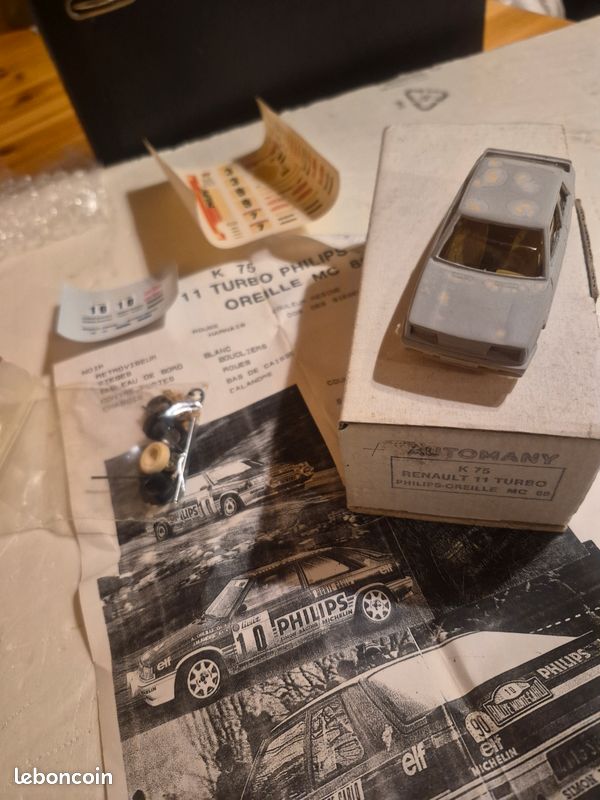 Kit Résine à Monter 1/43 – Renault Nervasport Des Records – Pf – Occasion Boîte