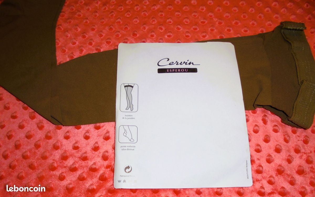 Bas Nylon Et Polyamide Jean Cévenne – Taille 1 Beige – Neuf Avec étiquettes