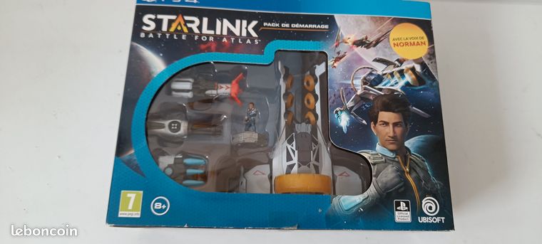 Jeu Starlink: Battle For Atlas - Starter Pack PS4 (Jeu + 5 Figurines + Poster) - Neuf