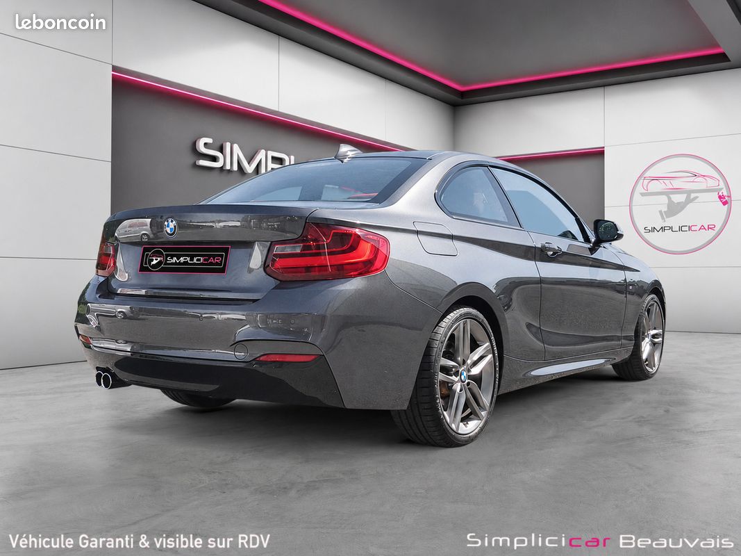 BMW 2 COUPE 220D M SPORT 190Ch Garantie 12 mois (image 9)
