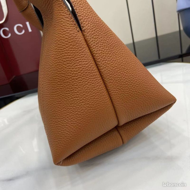 Sac fourre-tout en cuir à grain moyen Softbit (image 7)