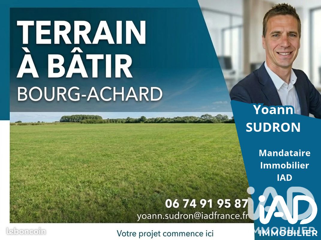 Terrain 643 m² · à Bourg-Achard · 643 m² · 95 000 €