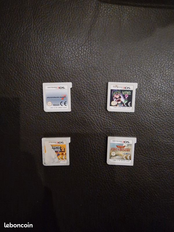 Console Nintendo 3ds + jeux + protège écran et console (image 2)