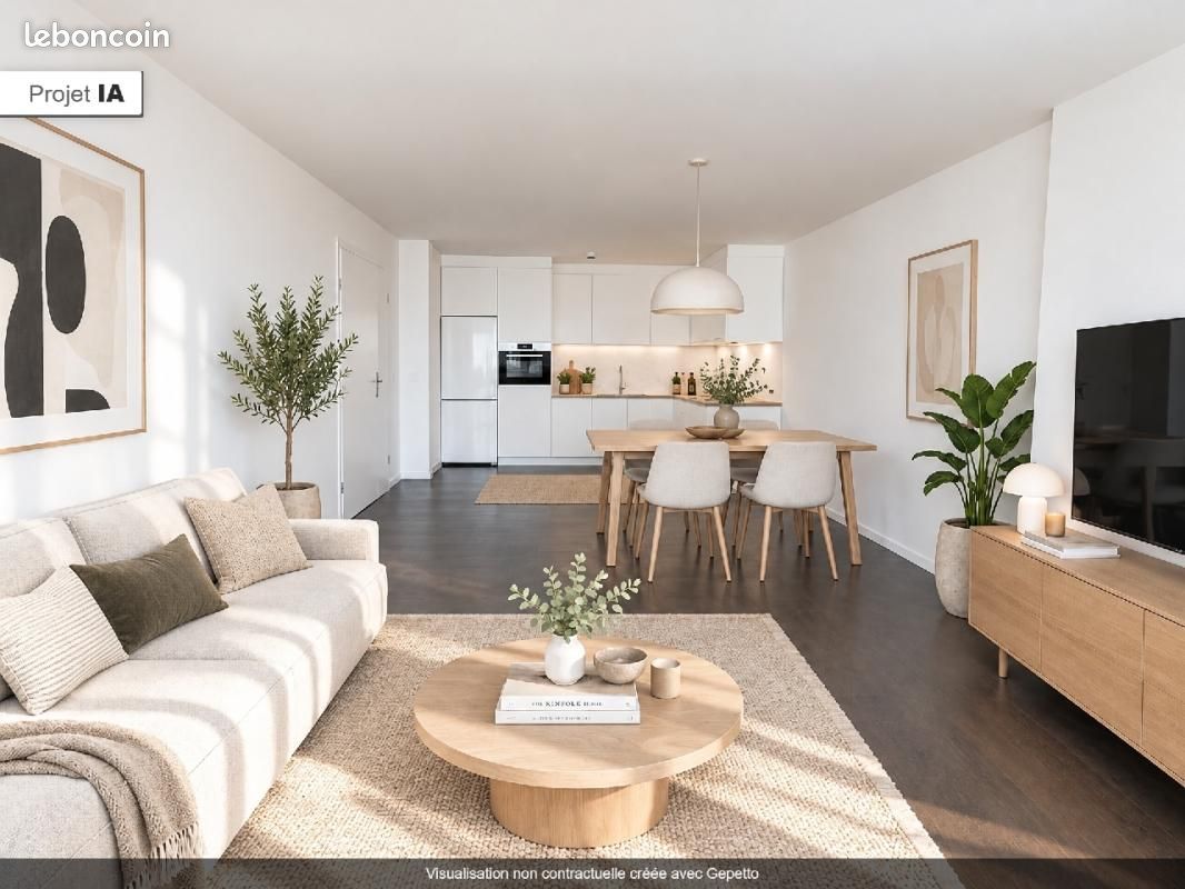 Appartement 3 pièces 59 m² · à Persan · 59 m² · 162 000 €