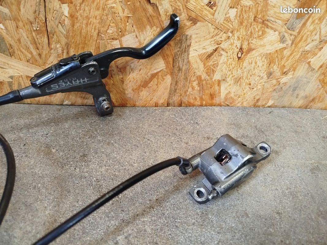 Jeu de freins à disque hydrauliques vintage Hayes Mag leviers VTT