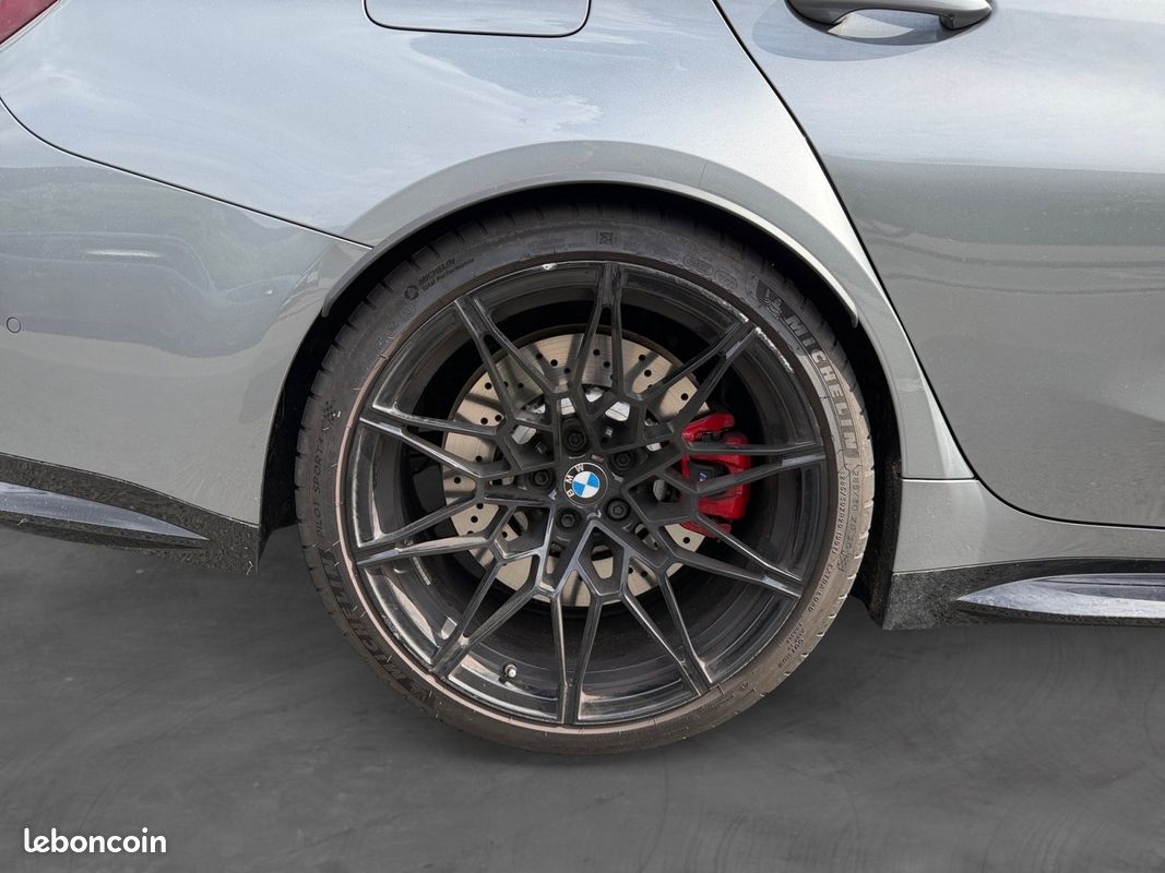 BMW M3 COMPETITION G80 510 ch BVA8 - TVA Apparente - Echappement Sport - Sièges confort - CarPlay (image 16)