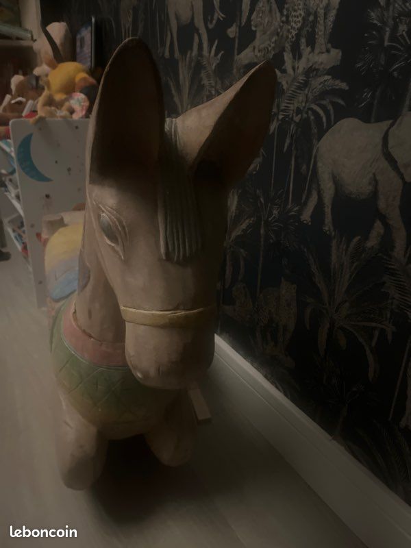 Cheval à bascule en bois (image 2)