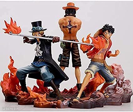 3 PCS/Set Anime One Piece (image 1)