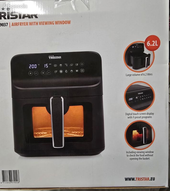 Air fryer avec fenêtre (image 3)