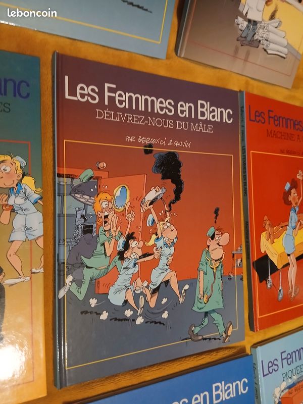 Lot de 11 BD les femmes en blanc (image 2)