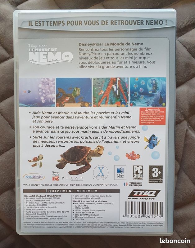 CD-ROM Le monde de NEMO (image 4)
