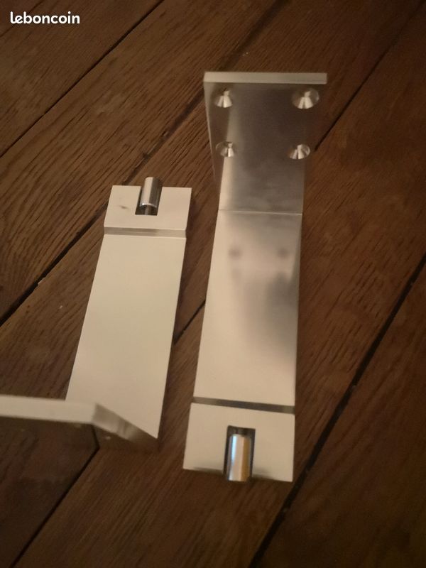 2 Pieds inox de meuble design (image 3)
