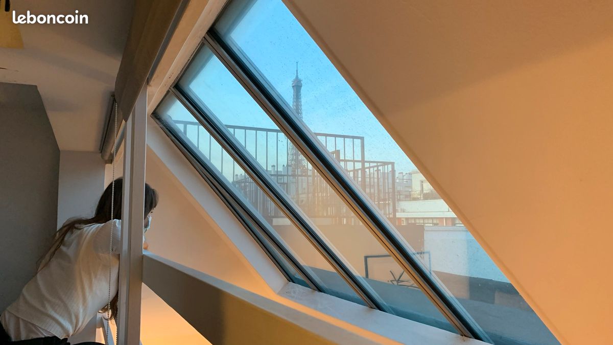 T3 Duplex champs de mars terrasse vue Tour Eiffel (image 3)