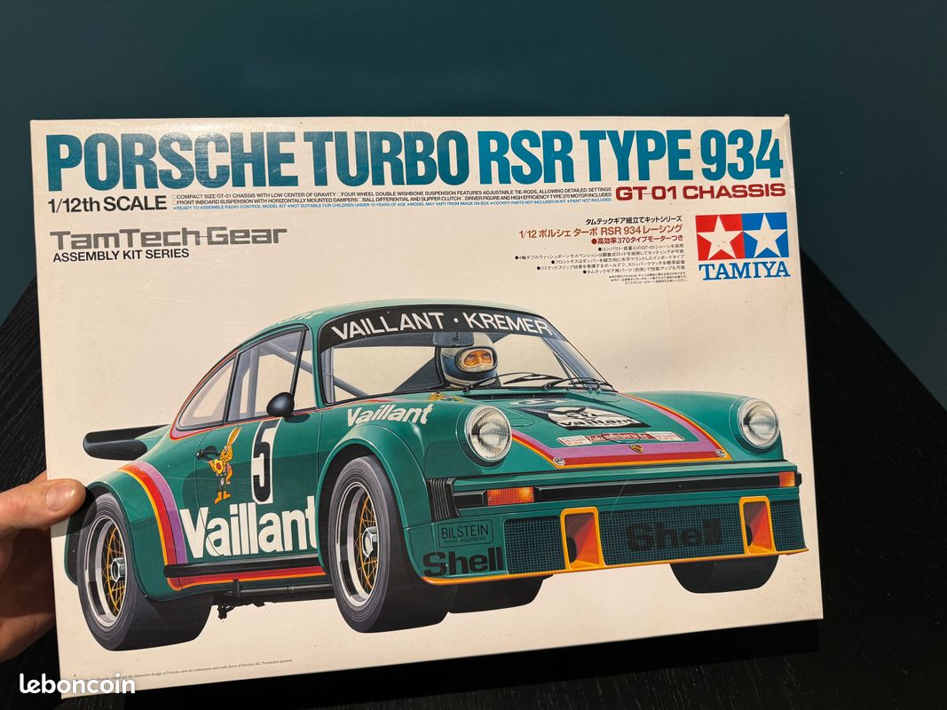 Tamiya 934 Turbo RSR RC vintage (image 2)