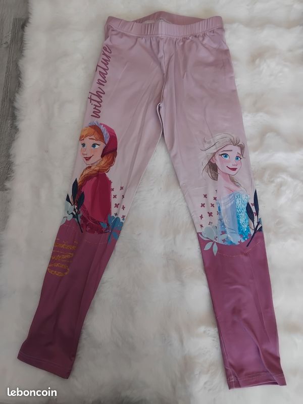 Legging Reine des neiges, Frozen Disney, 7/8 ans,neuf Vêtements