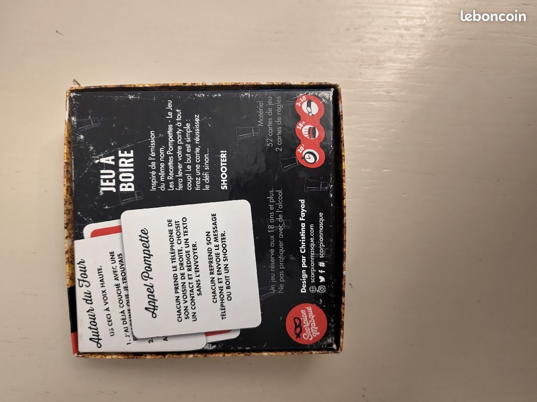 Jeu Les Recettes Pompettes (Québec) (image 2)