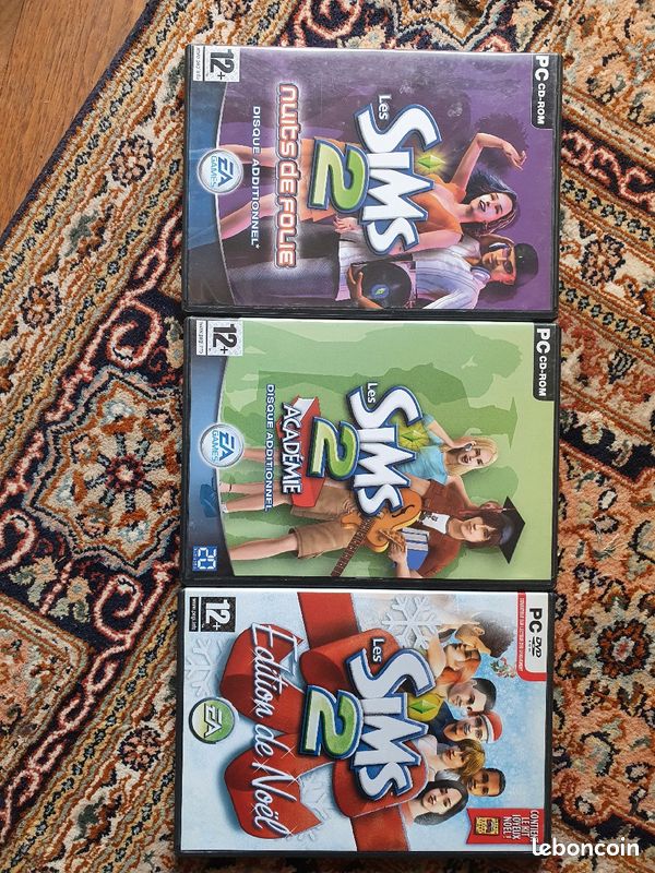 Lot 8 jeux Sims 2 PC (image 2)