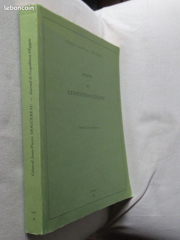 Journal de l'Expédition d'Egypte. Général Doguereau. 1997 (image 2)