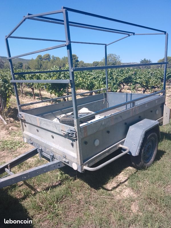 Remorque mil gamme Pro caisse 220cm (image 3)