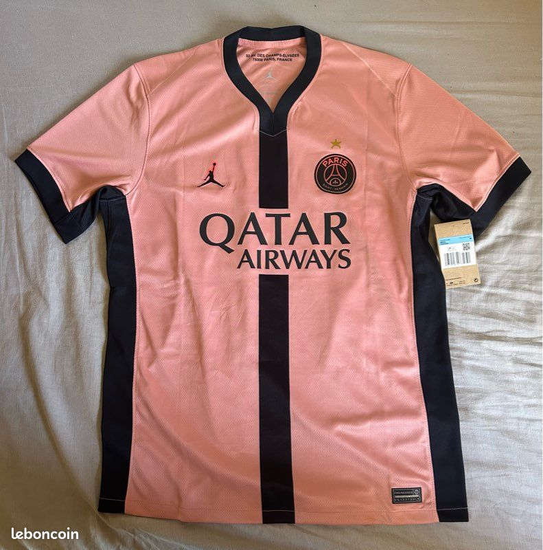 Maillot Rose Maillot Air Jordan Psg Maillot PSG Rosé étoile Ligue