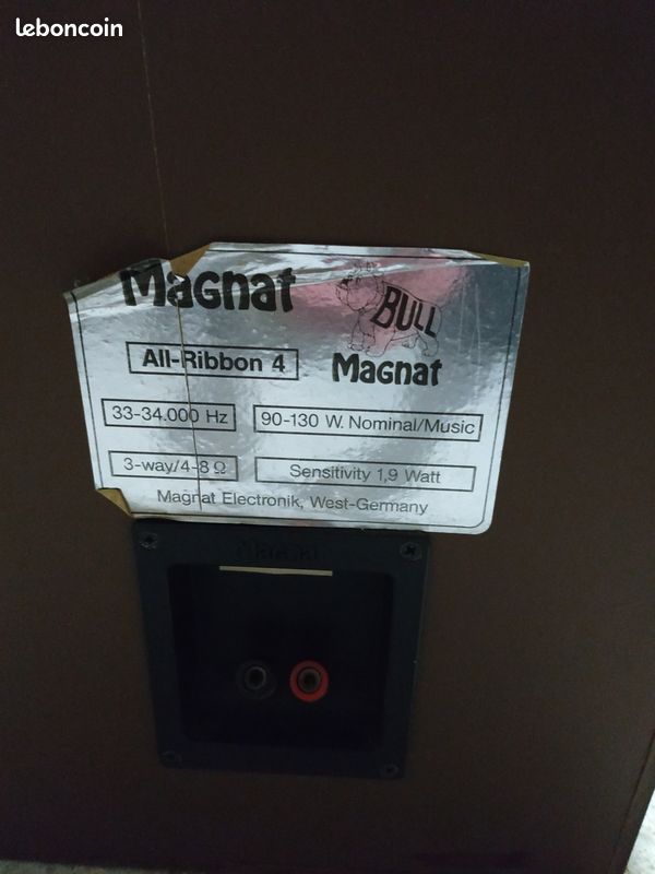 Paire d'enceintes Magnat + amplificateur Yamaha (image 4)