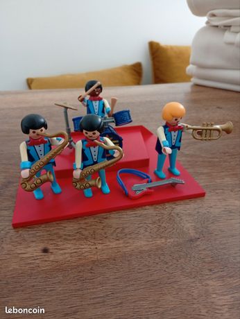 PLAYMOBIL Circo 3723 – Quartetto Di Musicisti Con Sassofono Per Orchestrina Romani – Usato