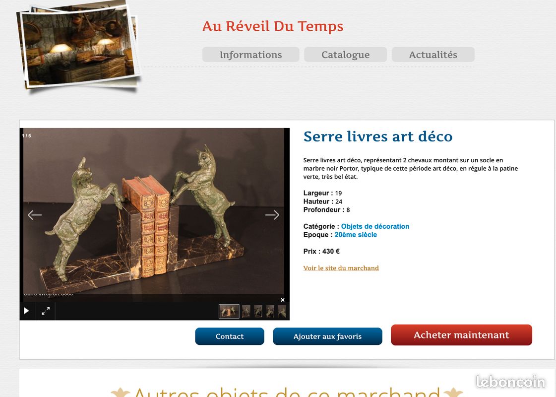 Emile Carlier - Chevreaux cabrés - art déco 1930 (image 17)